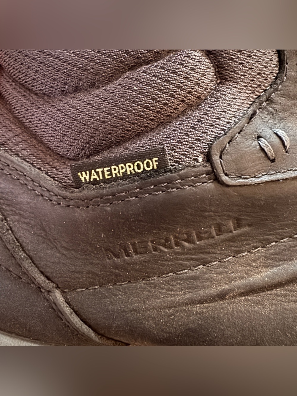 14Wide Merrell Moab 3 Waterproof Mid Hiking Boot - Picture 2 of 6